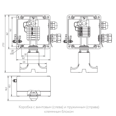 Коробка соединительная РТВ 601-1Б/1Б-ИС в России