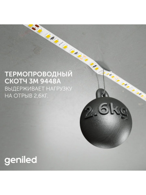 Светодиодная лента Geniled GL-60SMD2835 12В 5Вт/м 8x5000 3800-4200К IP65 в России